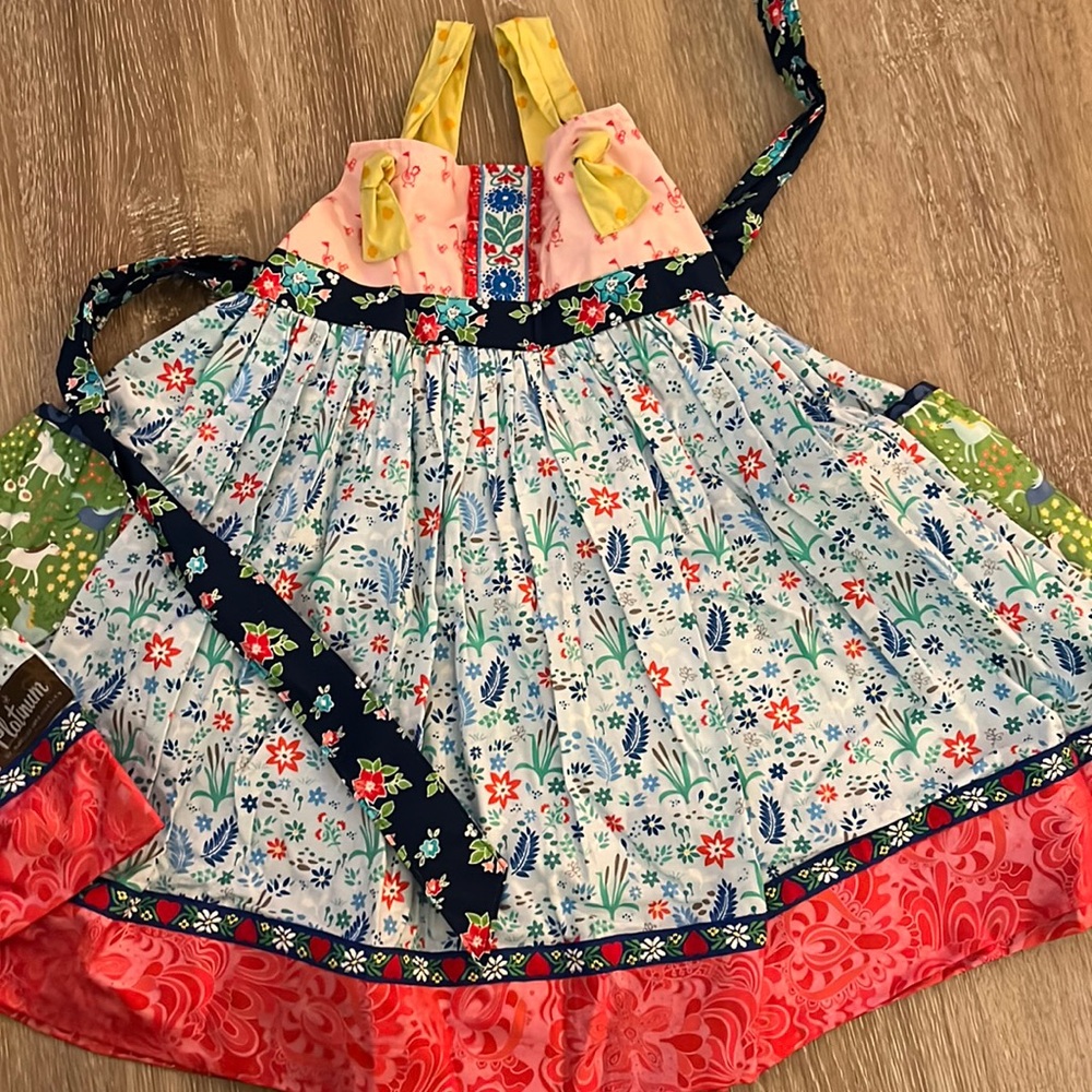 Matilda Jane Platinum Knot Dress Size 6